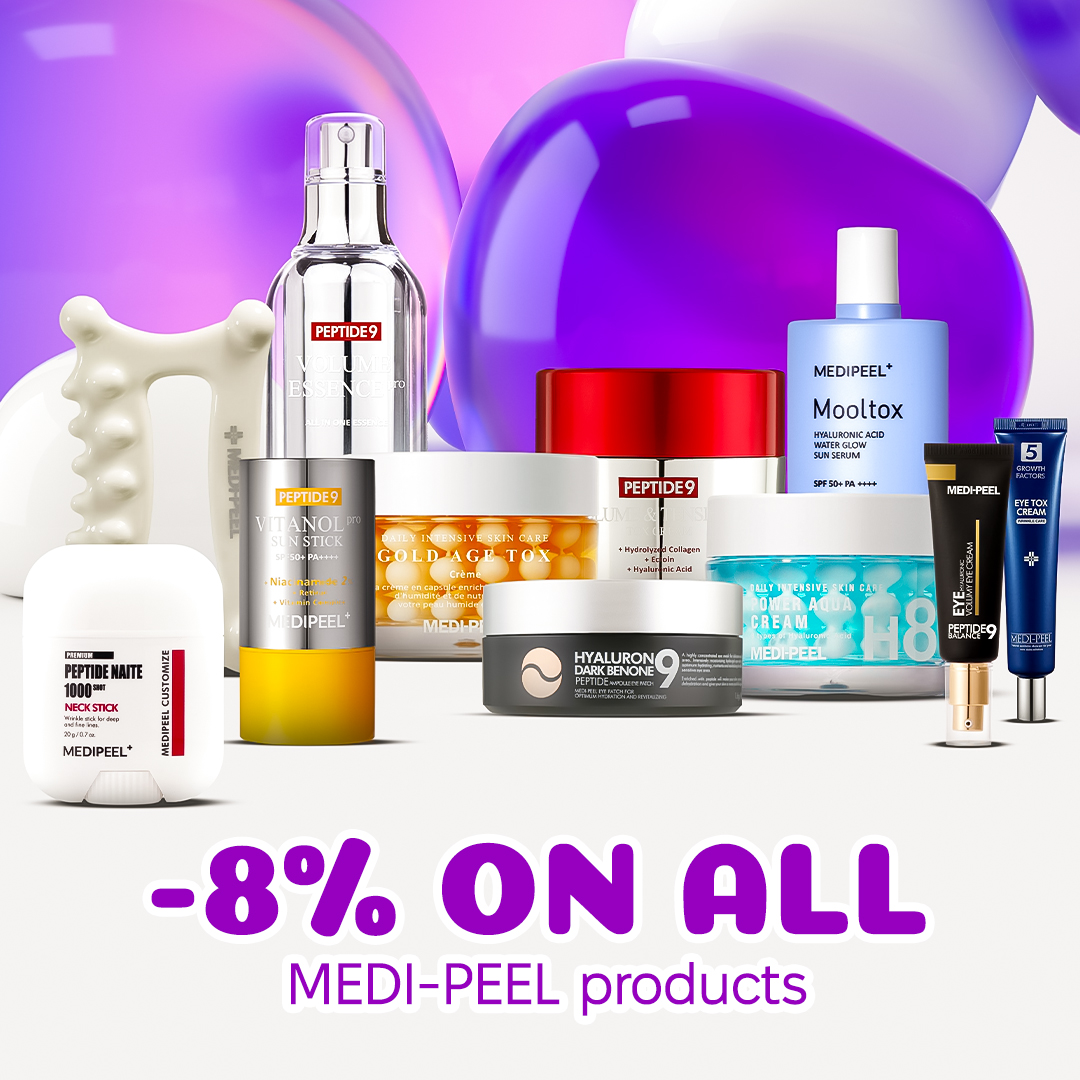 -8% na wszystkie produkty MEDI-PEEL!