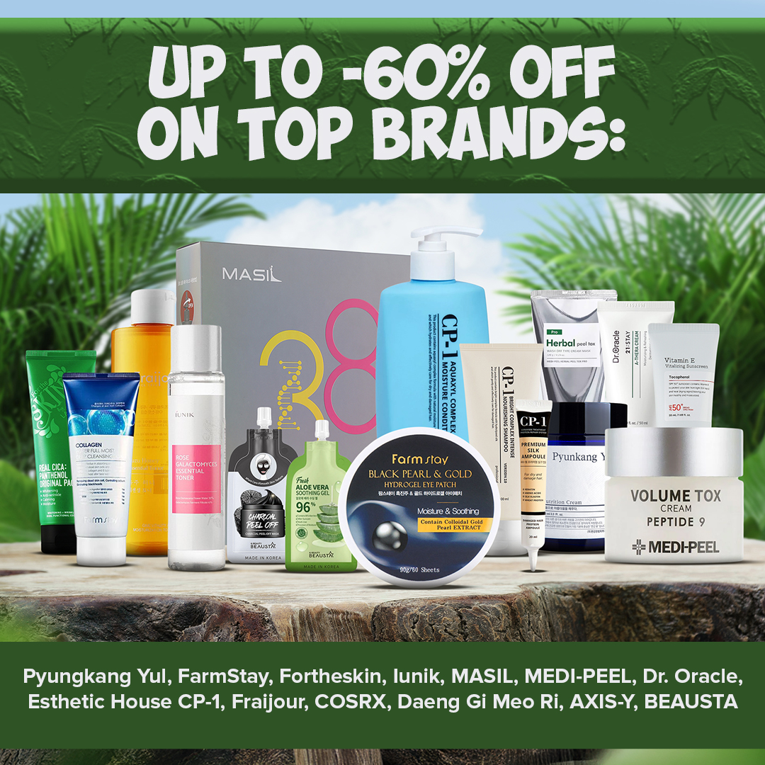 Discounts up to -60% on top brands