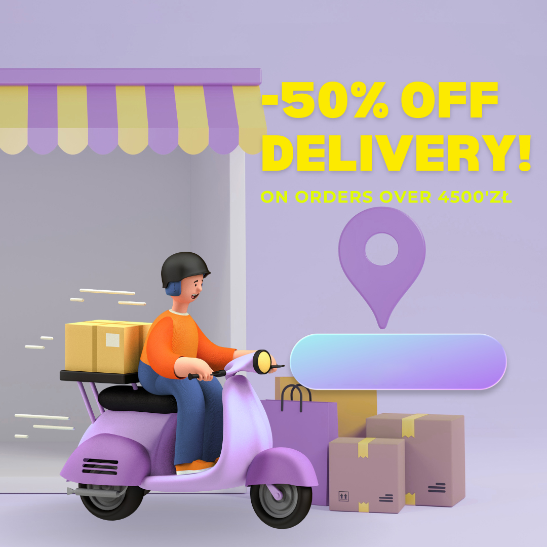 50% off delivery